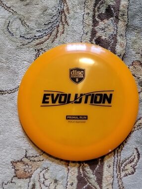 NEW DISCMANIA Evolution Primal 1st Run Enigma 173 Grams Disc Golf Driver Orange